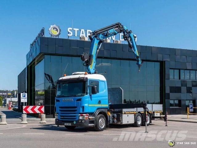 Scania G440 6x4 PALFINGER PK 34002 SH Fly Jib Winch Camiones plataforma