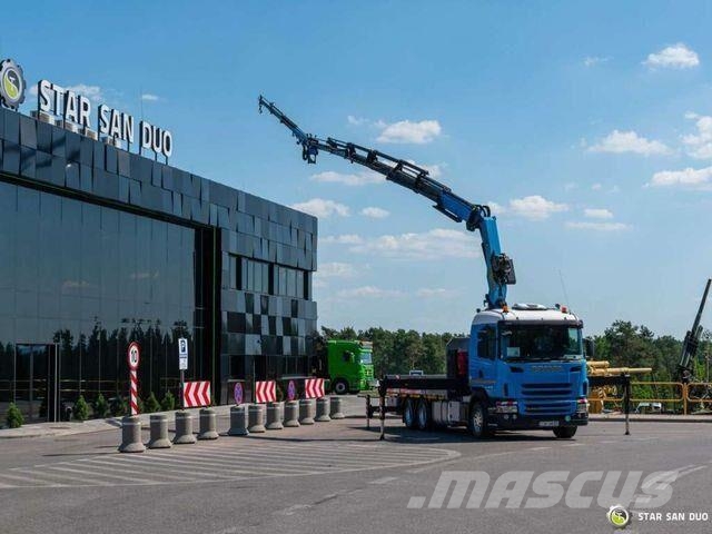 Scania G440 6x4 PALFINGER PK 34002 SH Fly Jib Winch Camiones plataforma