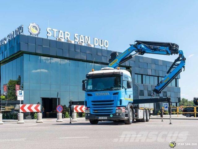 Scania G440 6x4 PALFINGER PK 34002 SH Fly Jib Winch Camiones plataforma