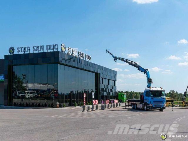 Scania G440 6x4 PALFINGER PK 34002 SH Fly Jib Winch Camiones plataforma