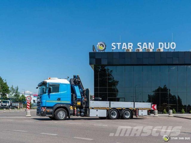 Scania G440 6x4 PALFINGER PK 34002 SH Fly Jib Winch Camiones plataforma