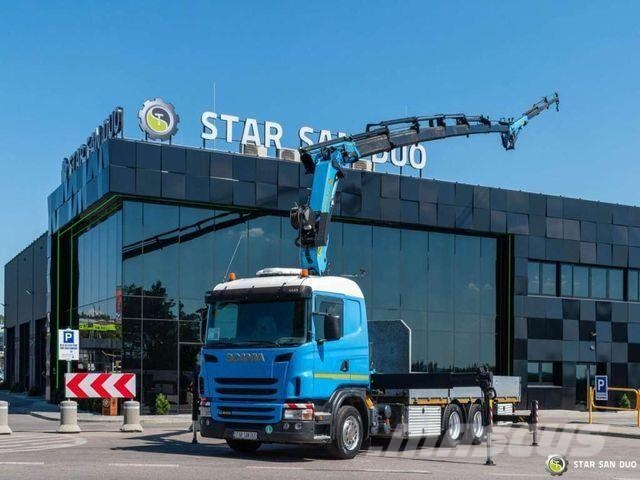 Scania G440 6x4 PALFINGER PK 34002 SH Fly Jib Winch Camiones plataforma