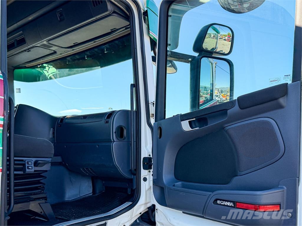 Scania G450 Platform 6,40 m FASSI F365 RA.2.26 + Funk! Camiones portacoches