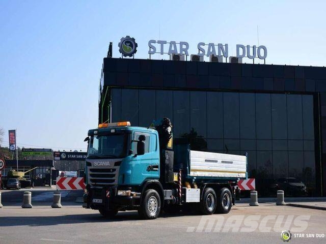 Scania G480 6x4 PALFINGER PK 34002 SH Crane Kipper Caminhões basculantes