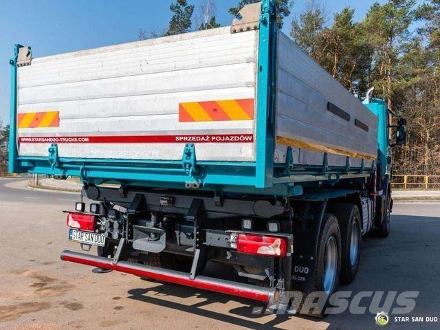 Scania G480 6x4 PALFINGER PK 34002 SH Crane Kipper 덤프 트럭