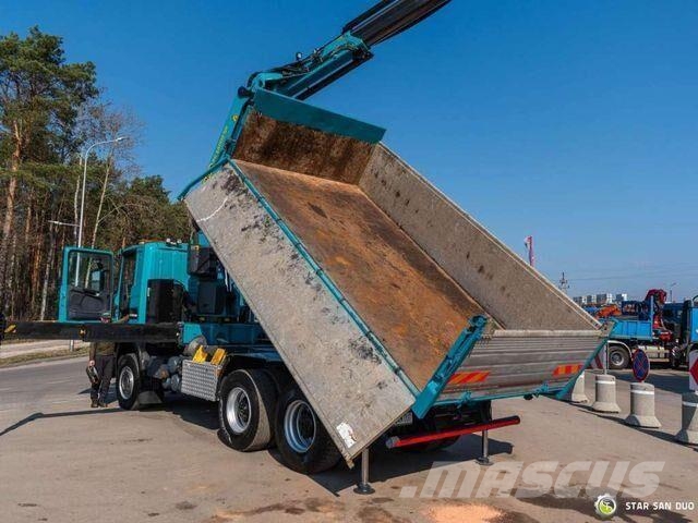 Scania G480 6x4 PALFINGER PK 34002 SH Crane Kipper 덤프 트럭