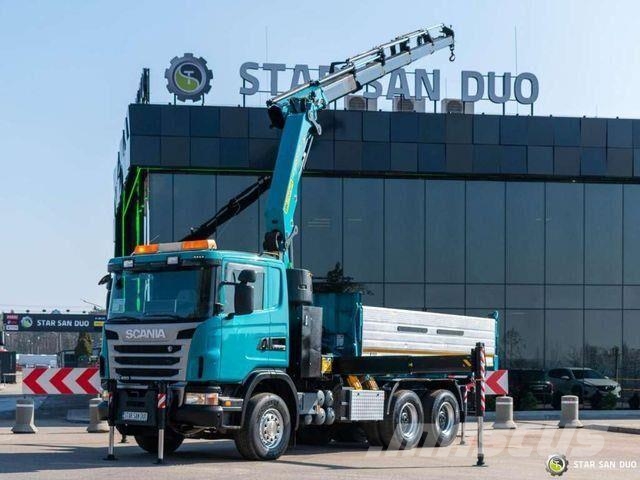 Scania G480 6x4 PALFINGER PK 34002 SH Crane Kipper 덤프 트럭