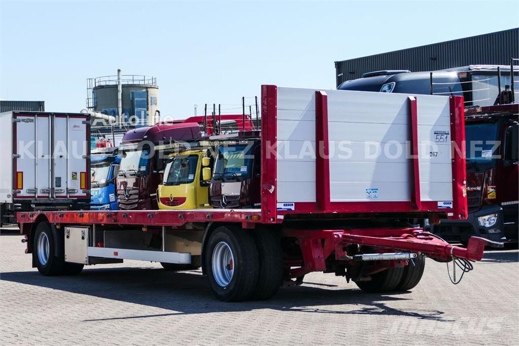 Scania MPA 2RA Flatbed Truck / Platform Trailer / crane Camiones plataforma