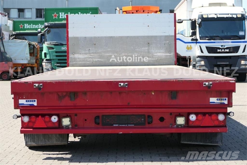 Scania MPA 2RA Flatbed Truck / Platform Trailer / crane Camiones plataforma