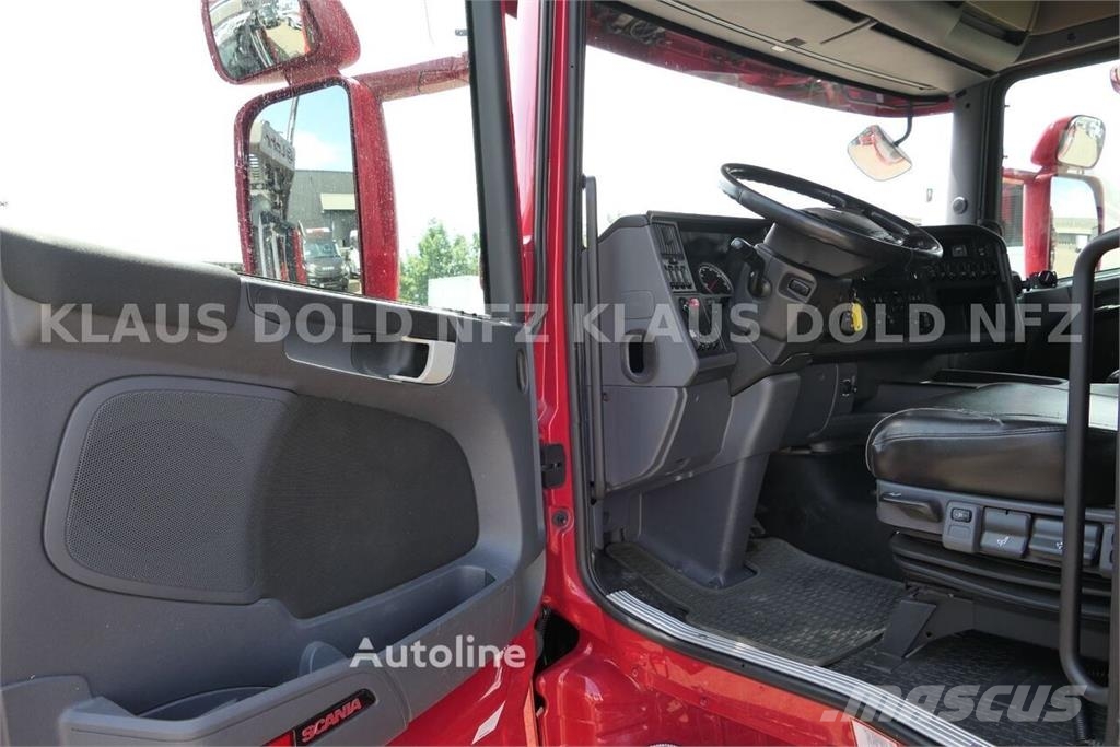 Scania MPA 2RA Flatbed Truck / Platform Trailer / crane Camiones plataforma