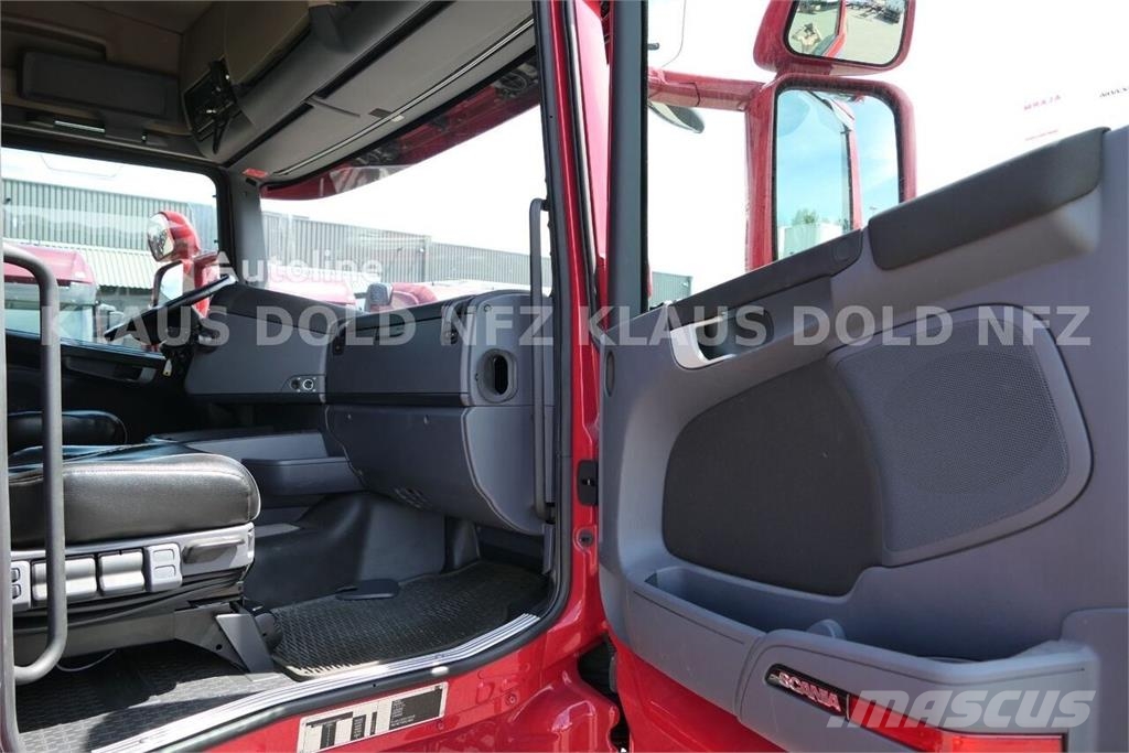 Scania MPA 2RA Flatbed Truck / Platform Trailer / crane Camiones plataforma