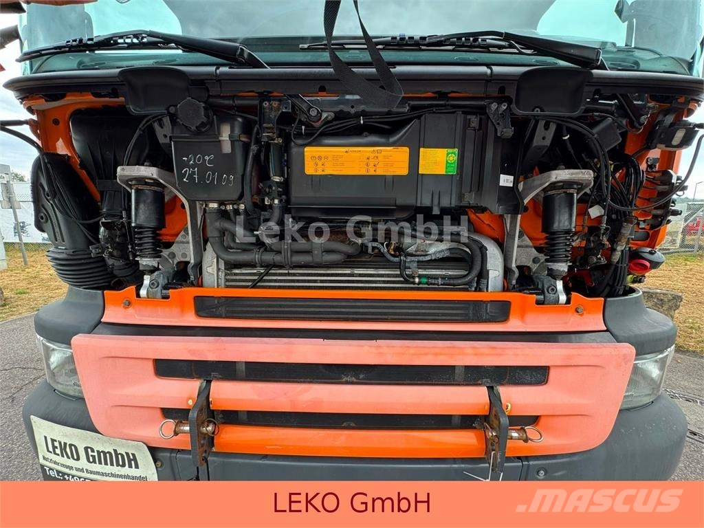 Scania P 310 Mit SchneePflugschild Camiones plataforma
