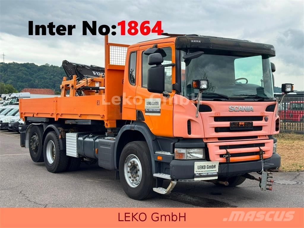 Scania P 310 Mit SchneePflugschild Camiones plataforma