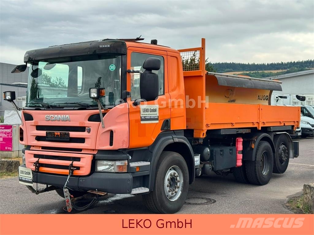 Scania P 310 Mit SchneePflugschild Camiones plataforma