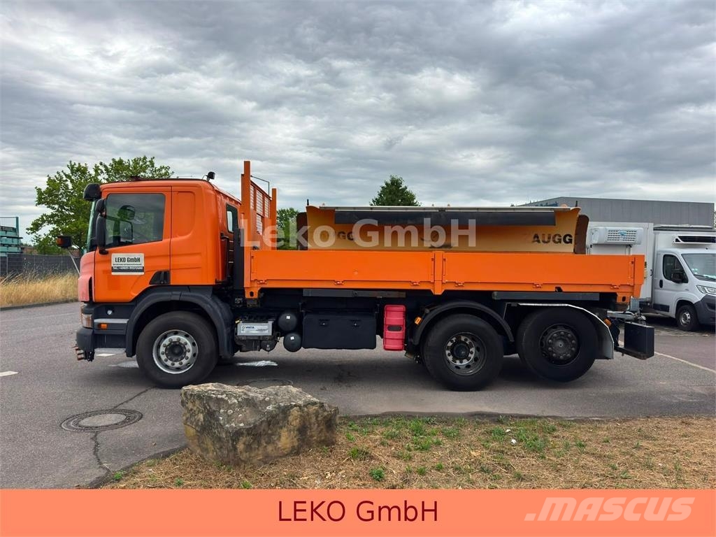 Scania P 310 Mit SchneePflugschild Camiones plataforma