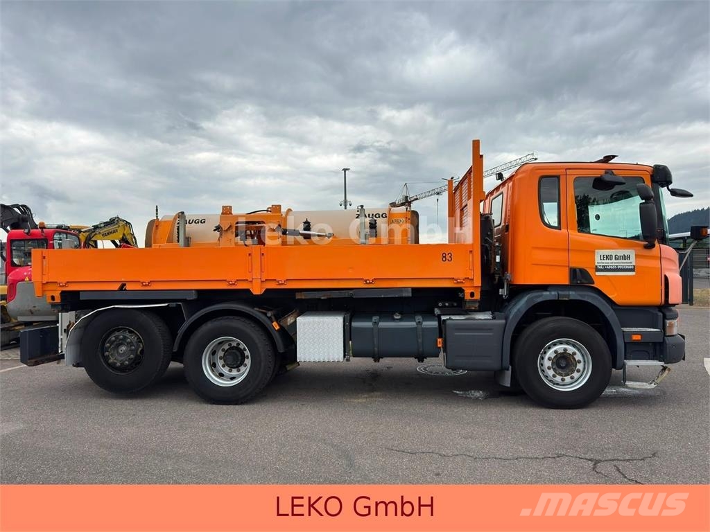 Scania P 310 Mit SchneePflugschild Camiones plataforma