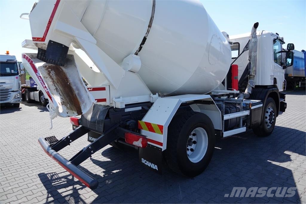 Scania P 320 / BETONOMIESZARKA / GRUSZKA / 6 m3 / EURO 6 Avtomešalci za beton