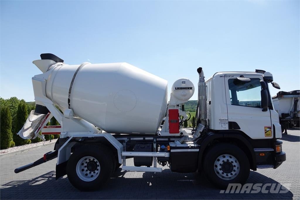 Scania P 320 / BETONOMIESZARKA / GRUSZKA / 6 m3 / EURO 6 Avtomešalci za beton