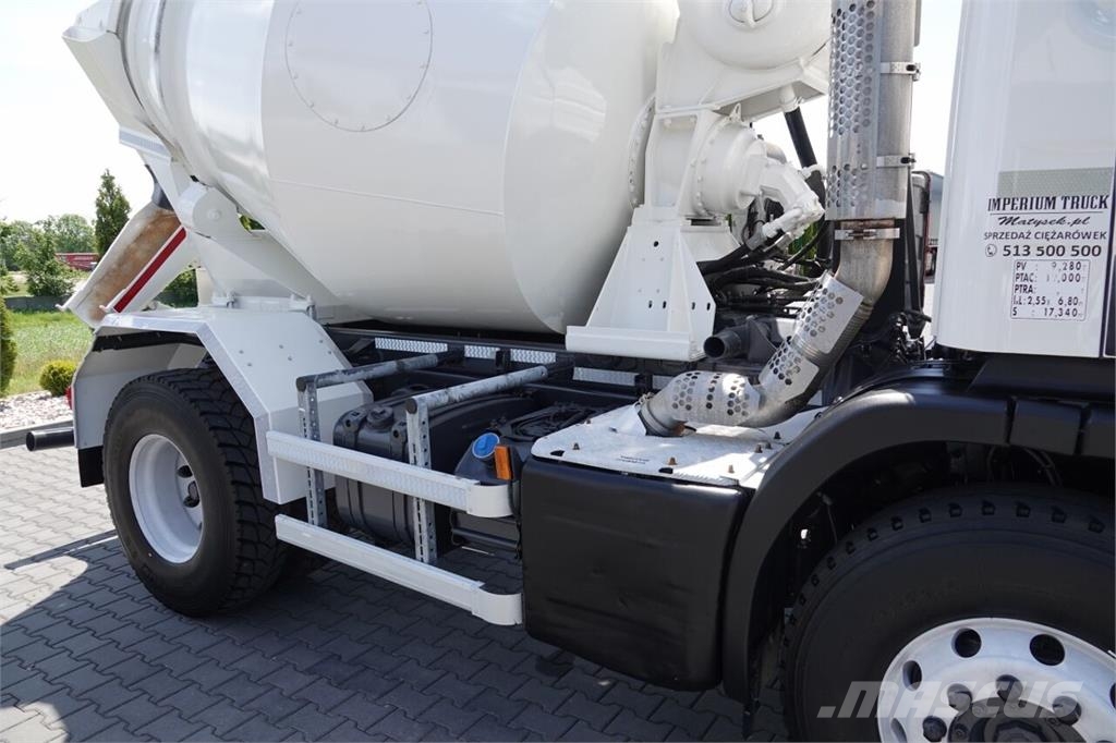 Scania P 320 / BETONOMIESZARKA / GRUSZKA /5 m3 / ALUFELGI Betonvedēji