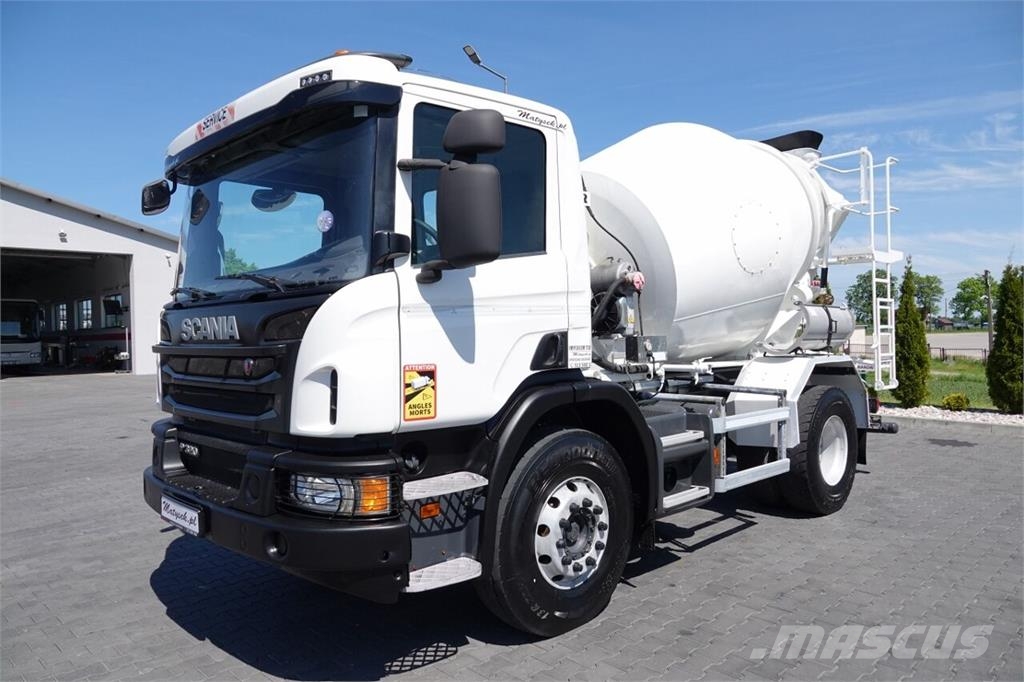 Scania P 320 / BETONOMIESZARKA / GRUSZKA / 6 m3 / EURO 6 Avtomešalci za beton