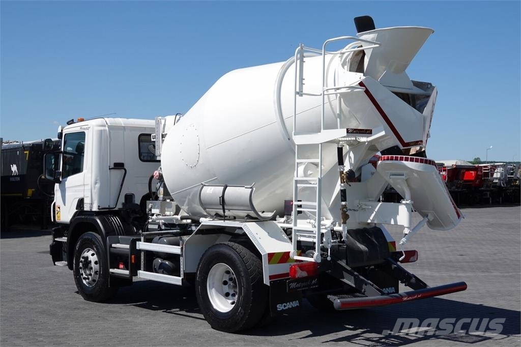 Scania P 320 / BETONOMIESZARKA / GRUSZKA / 6 m3 / EURO 6 Avtomešalci za beton