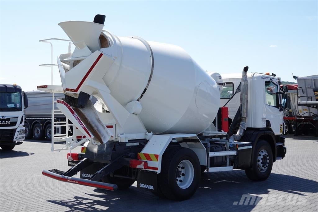 Scania P 320 / BETONOMIESZARKA / GRUSZKA / 6 m3 / EURO 6 Avtomešalci za beton