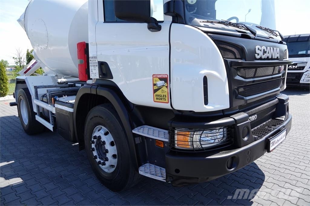 Scania P 320 / BETONOMIESZARKA / GRUSZKA / 6 m3 / EURO 6 Avtomešalci za beton