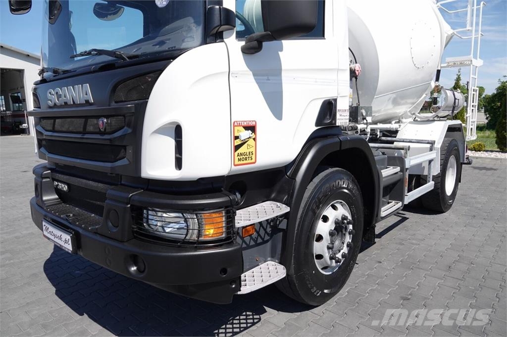 Scania P 320 / BETONOMIESZARKA / GRUSZKA / 6 m3 / EURO 6 Avtomešalci za beton