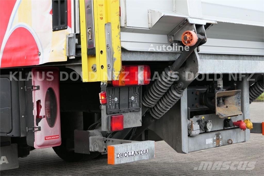 Scania P 340 Curtainsider Beverage Truck / Camera / Tail  Tents