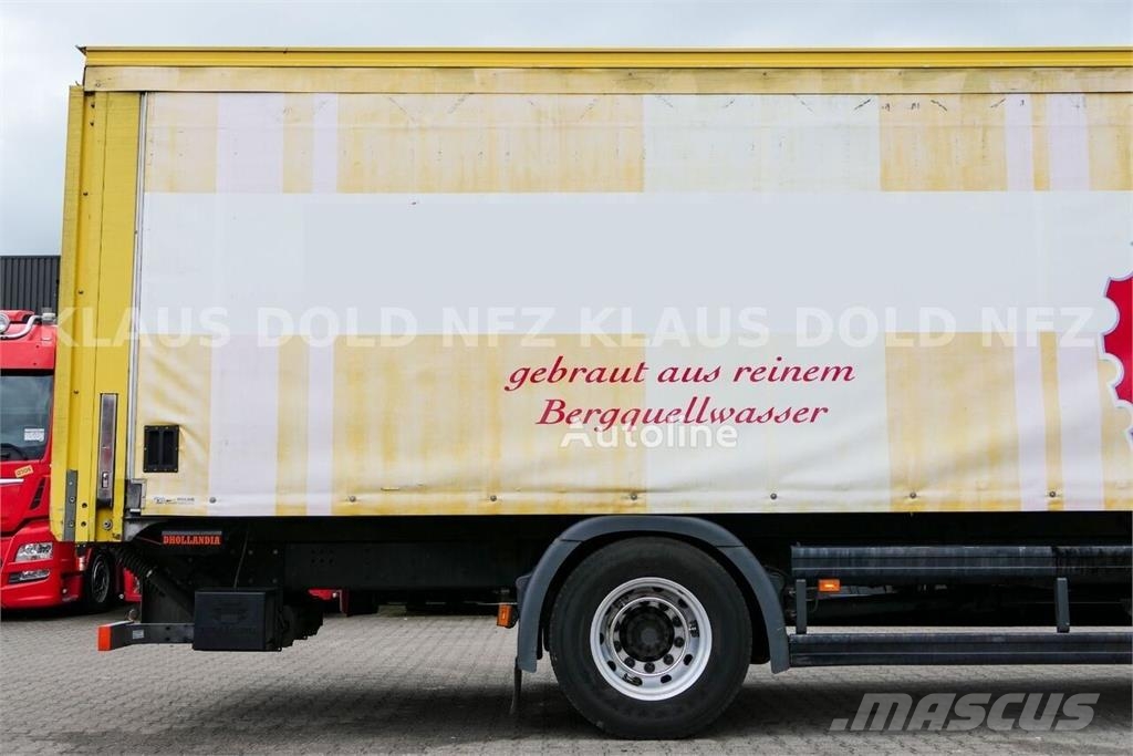 Scania P 340 Curtainsider Beverage Truck / Camera / Tail  Tents