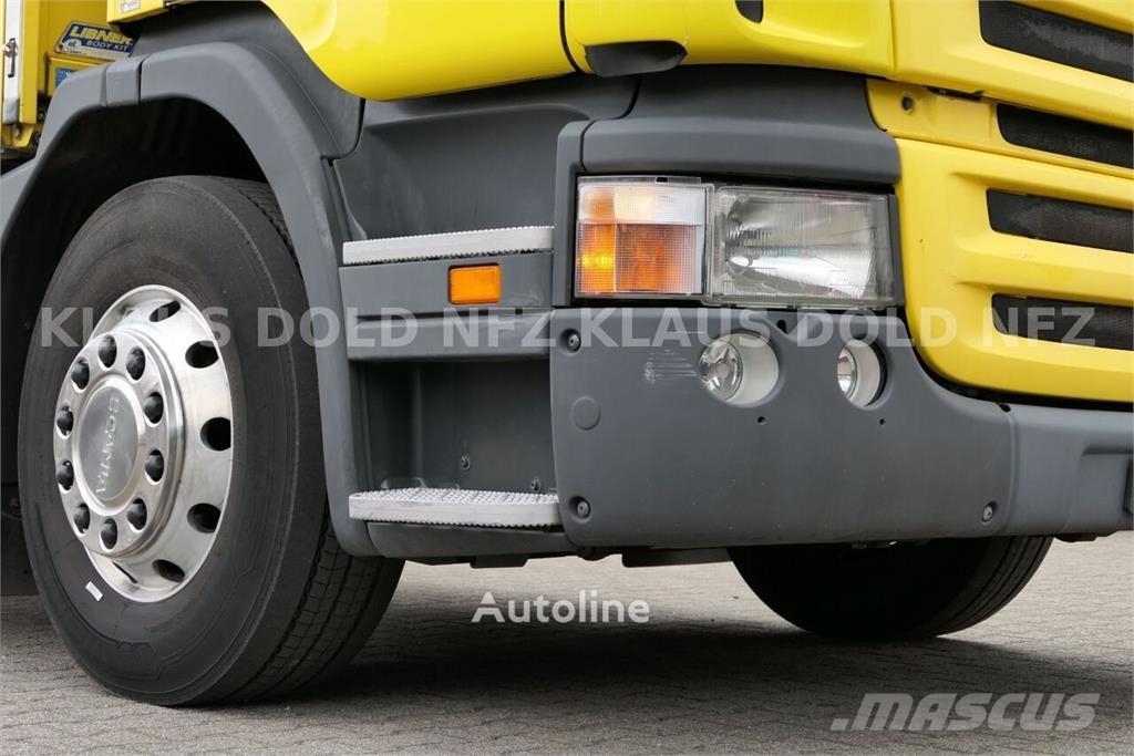 Scania P 340 Curtainsider Beverage Truck / Camera / Tail  Tents