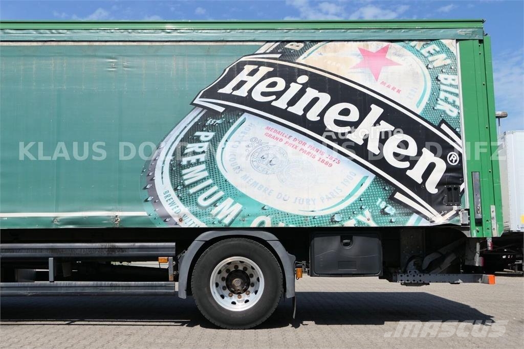 Scania P 340 Curtainsider Beverage Truck / Camera / Tail  Tents