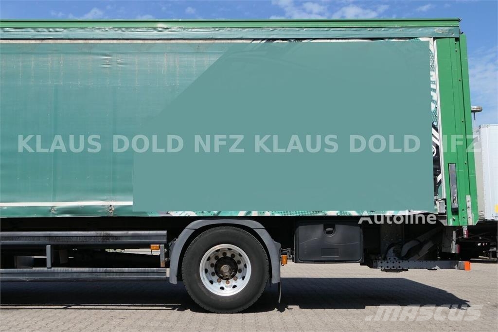 Scania P 340 Curtainsider Beverage Truck / Camera / Tail  Tents