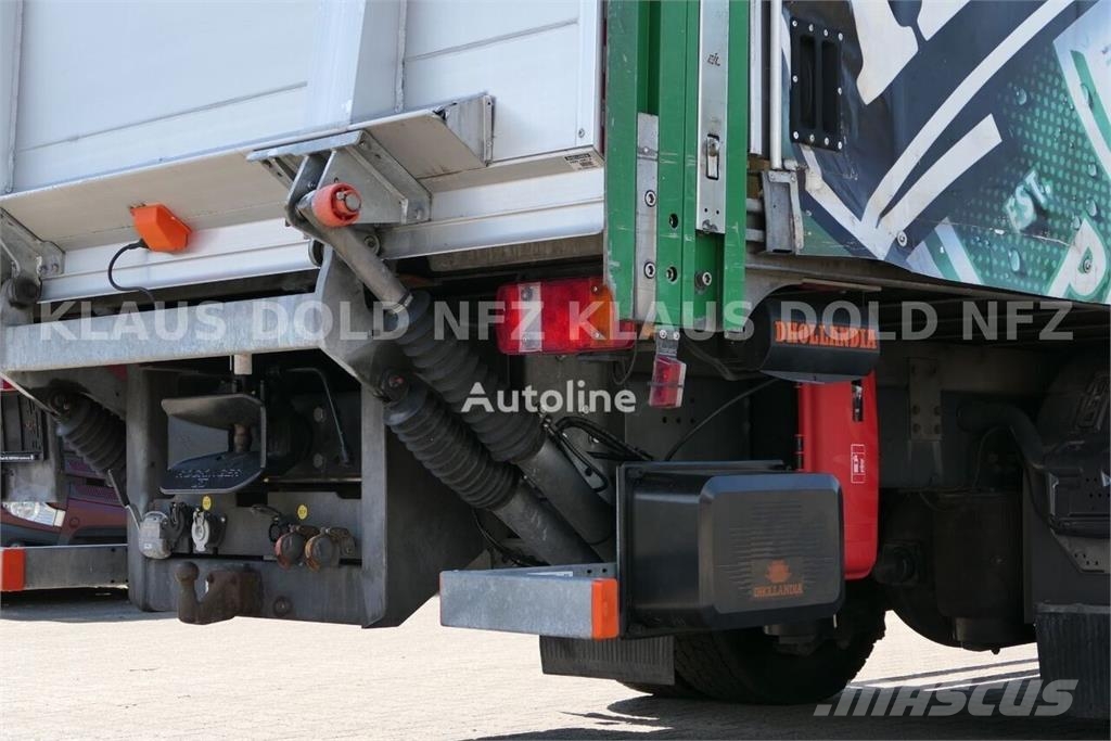 Scania P 340 Curtainsider Beverage Truck / Camera / Tail  Tents