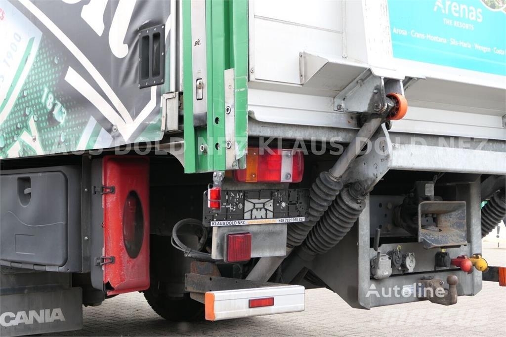 Scania P 340 / Curtainsider Beverage Truck / Reversing Ca شاحنات بغطاء جانبي