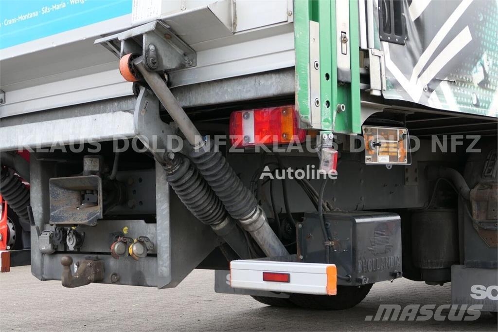 Scania P 340 / Curtainsider Beverage Truck / Reversing Ca شاحنات بغطاء جانبي