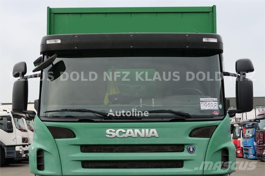 Scania P 340 / Curtainsider Beverage Truck / Reversing Ca شاحنات بغطاء جانبي