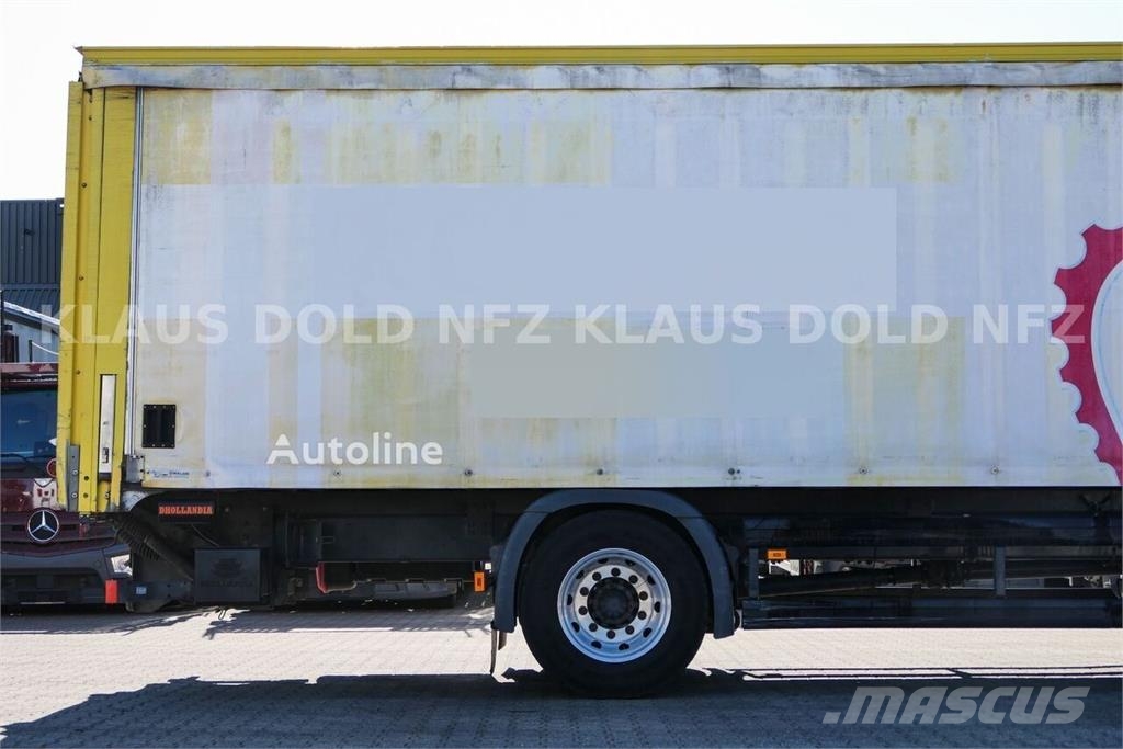 Scania P 340 / Curtainsider Beverage Truck / Reversing Ca شاحنات بغطاء جانبي