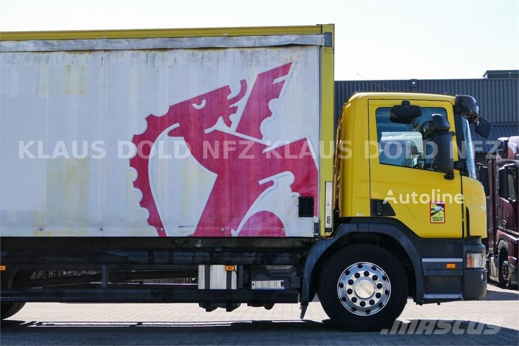 Scania P 340 / Curtainsider Beverage Truck / Reversing Ca شاحنات بغطاء جانبي
