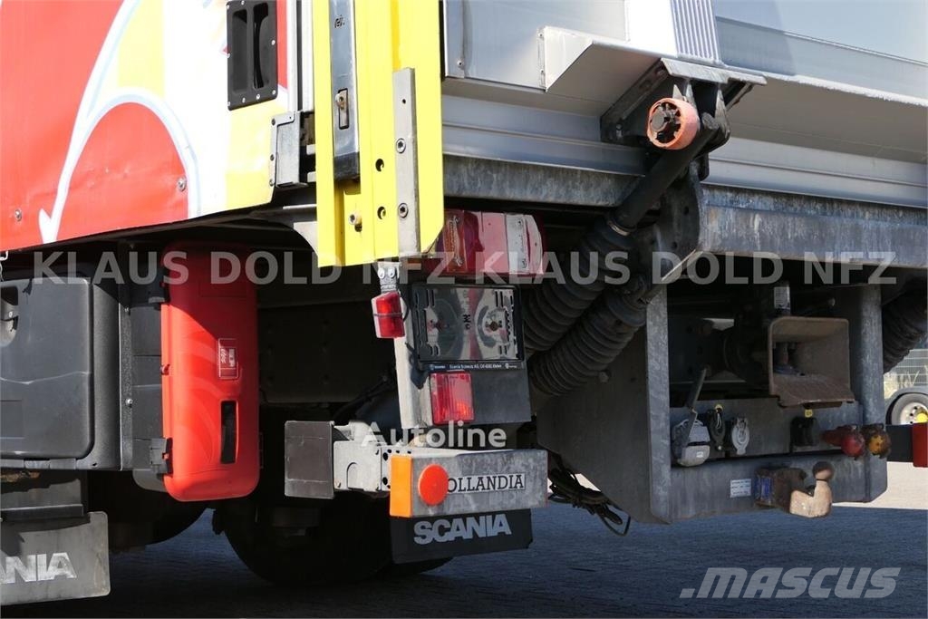 Scania P 340 / Curtainsider Beverage Truck / Reversing Ca شاحنات بغطاء جانبي