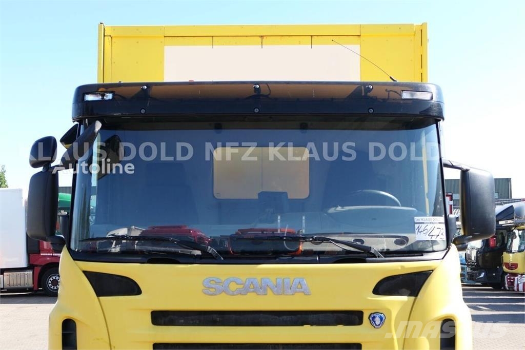 Scania P 340 / Curtainsider Beverage Truck / Reversing Ca شاحنات بغطاء جانبي