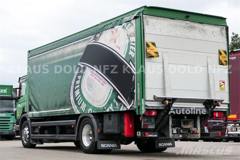 Scania P 340 Curtainsider Truck / Tail Lift / Rear View C 篷布卡車