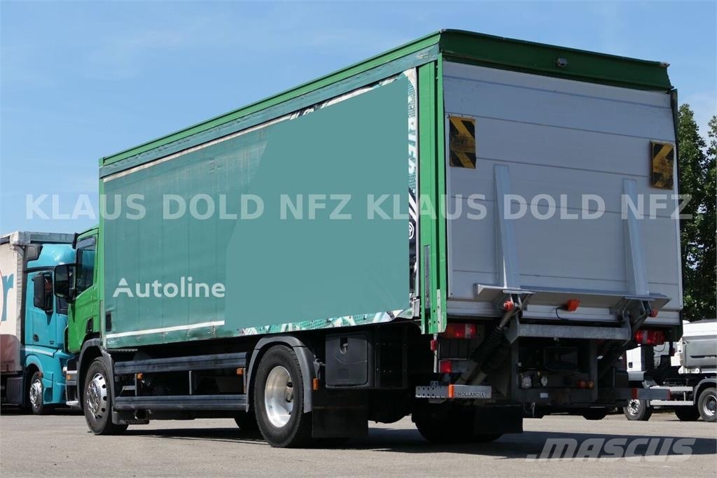 Scania P 340 Curtainsider Beverage Truck / Camera / Tail  Tents