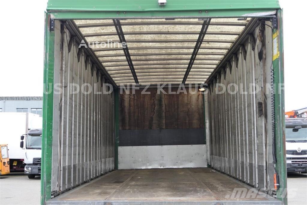 Scania P 340 Curtainsider Beverage Truck / Camera / Tail  Tents