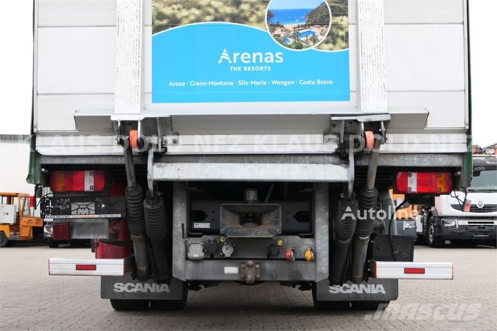 Scania P 340 / Curtainsider Beverage Truck / Reversing Ca شاحنات بغطاء جانبي