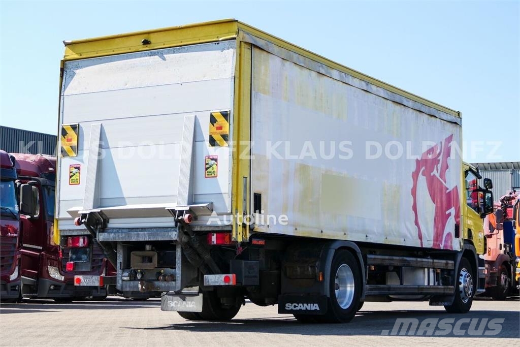 Scania P 340 / Curtainsider Beverage Truck / Reversing Ca شاحنات بغطاء جانبي