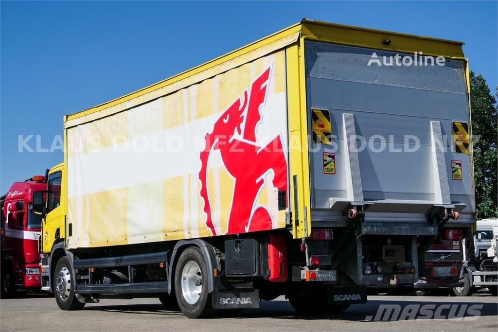Scania P 340 / Curtainsider Beverage Truck / Reversing Ca شاحنات بغطاء جانبي