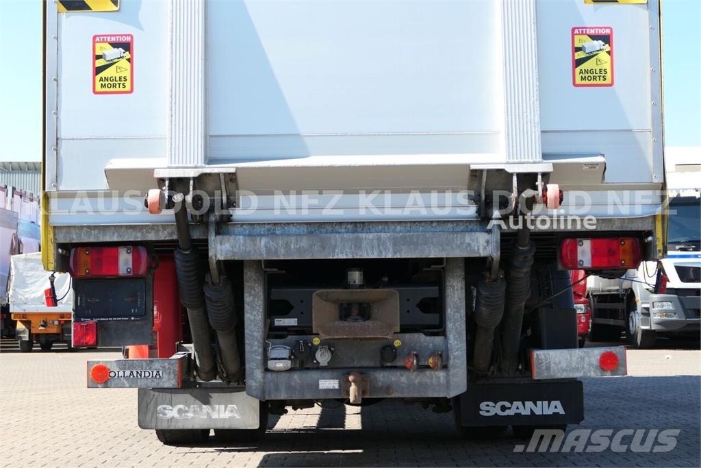 Scania P 340 / Curtainsider Beverage Truck / Reversing Ca شاحنات بغطاء جانبي
