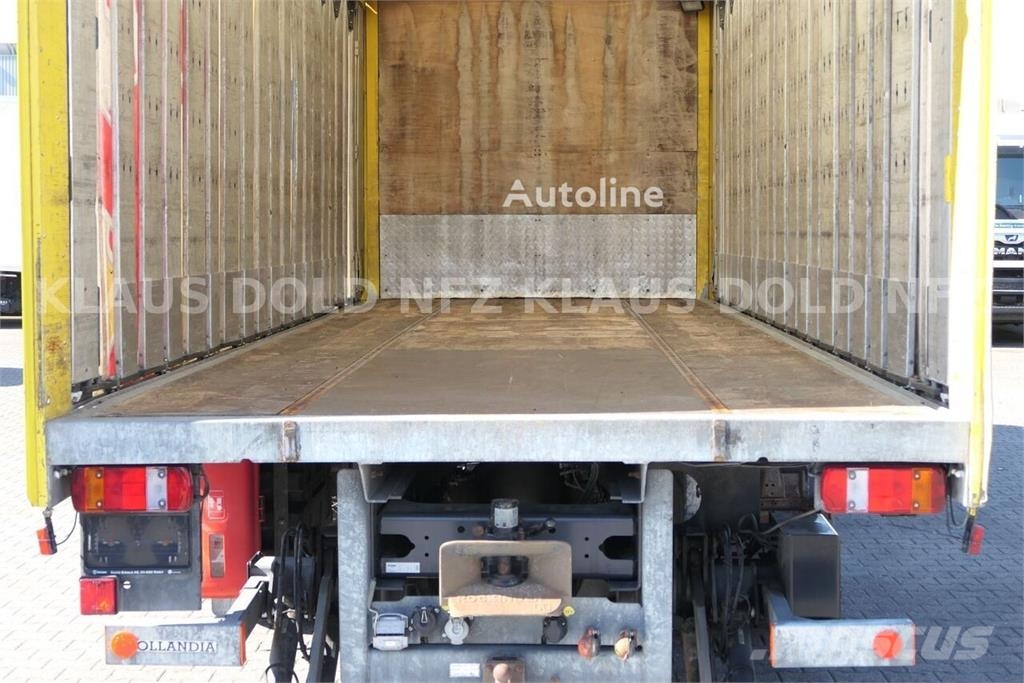 Scania P 340 / Curtainsider Beverage Truck / Reversing Ca شاحنات بغطاء جانبي
