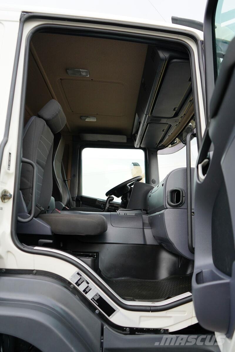 Scania P 360 / 6 X 4 / SKRZYNIOWY + HDS / HMF 1730 K3 / R 平板式/側卸式卡車